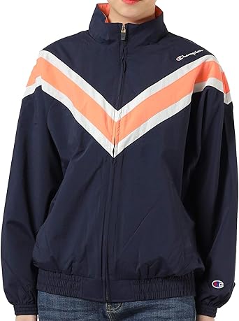 チャンピオン ストレッチ ナイロン ジャケット セットアップ XL オレンジ チャンピオン ストレッチ ナイロン ジャケット セットアップ XL